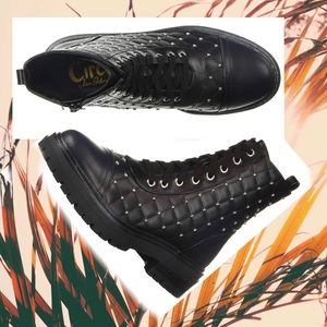 Sam Edelman Circus embellished combat boot